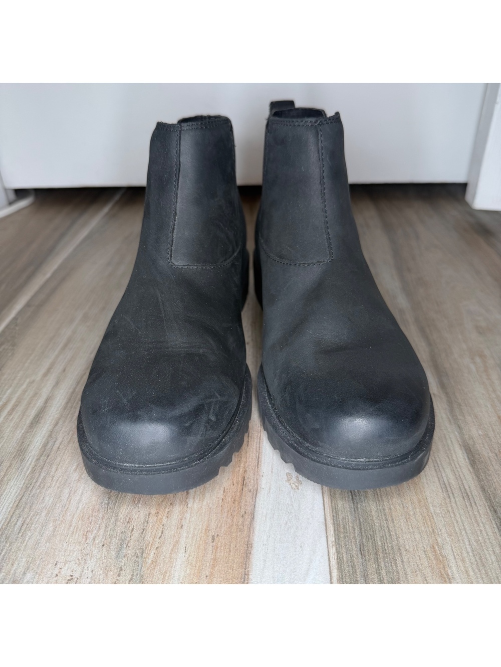 Sorel Emilie II Chelsea Waterproof Leather Black Bootie Boot Womens Sz 9 NWOT - Picture 5 of 9